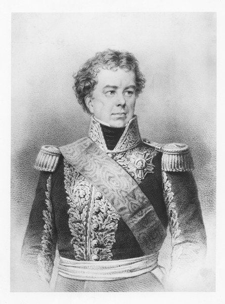 Detail of Guy Victor Duperré by French School