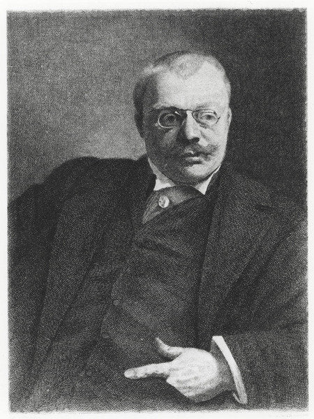 Detail of G.E.R. Heiberg by French School