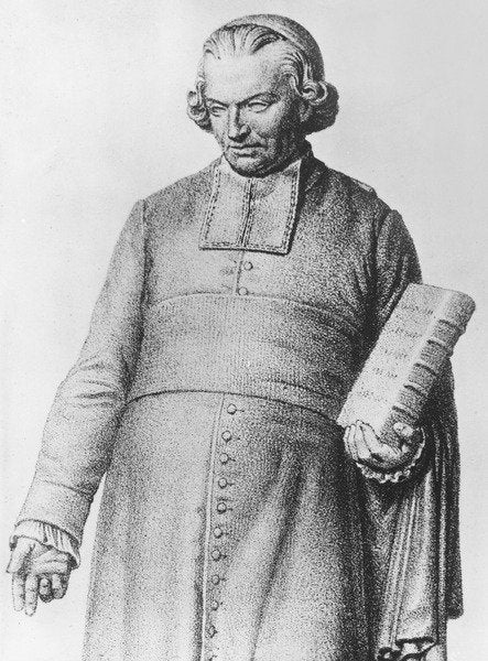 Detail of Charles-François Lhomond by French School