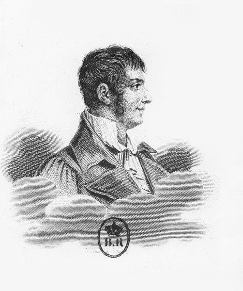 Detail of Jean-Charles-Julien Luce de Lancival by French School