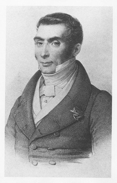 Detail of Eugène Scribe by French School