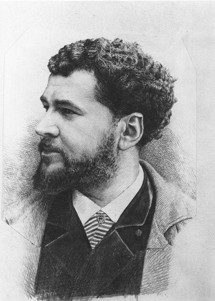 Detail of Octave Uzanne by French School