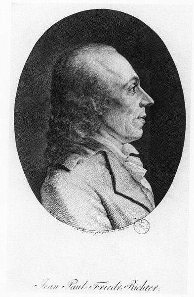 Detail of Jean Paul Richter by Heinrich Pfenninger