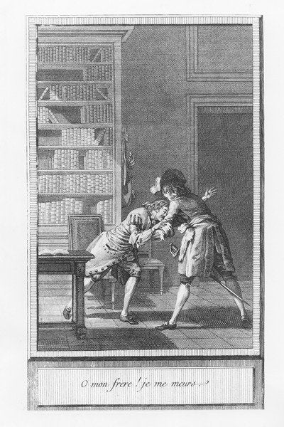 Detail of Illustration from 'The Life and Adventures of Mr. Cleveland, Natural Son of Oliver Cromwell' by Abbé Prévost by French School