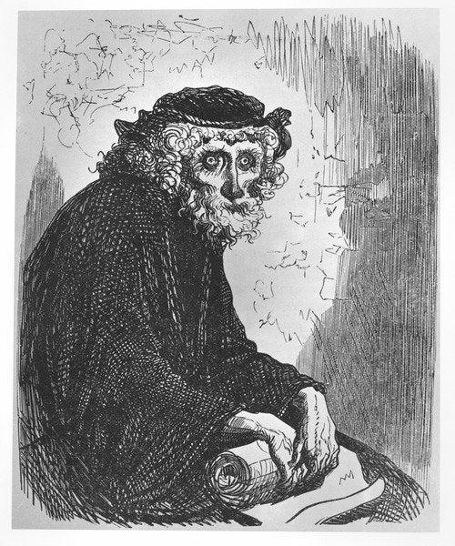 Detail of One of the Apedeltes by Gustave Dore