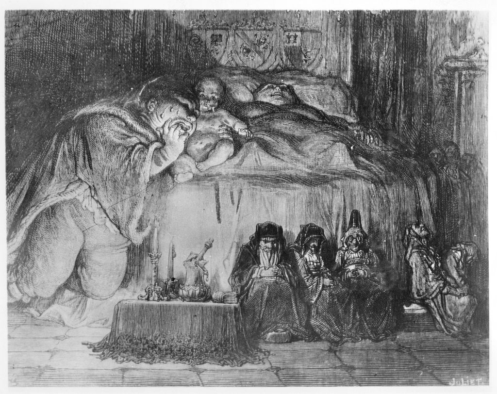 Detail of Illustration from 'Gargantua and Pantagruel', by François Rabelais by Gustave Dore