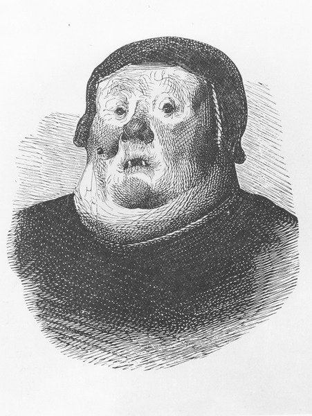 Detail of Illustration from Le Quart Livre des Faicts et Dicts Heroique du Bon Pantagruel by Gustave Dore