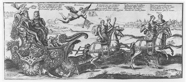 Detail of Marriage of Anne of Austria by French School