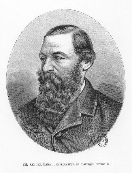 Detail of Samuel White Baker by Paul Maurou