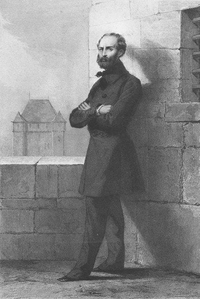 Detail of Armand Barbès, c.1848 by French School
