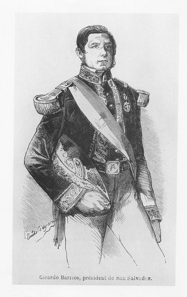 Detail of Gerardo Barrios by French School