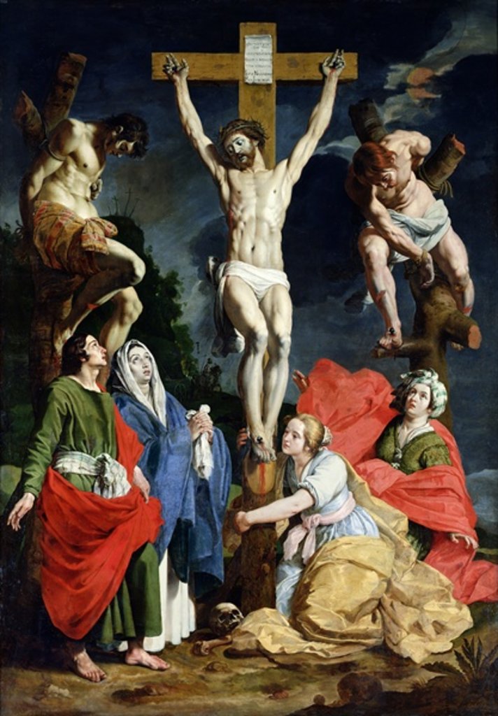 Detail of Calvary by Abraham Janssens van Nuyssen