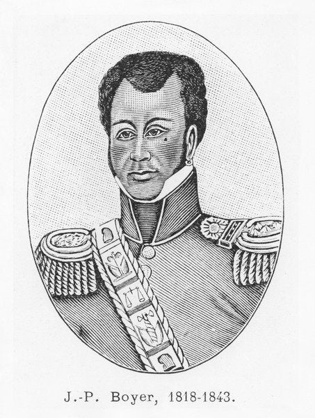 Detail of Jean-Pierre Boyer by French School