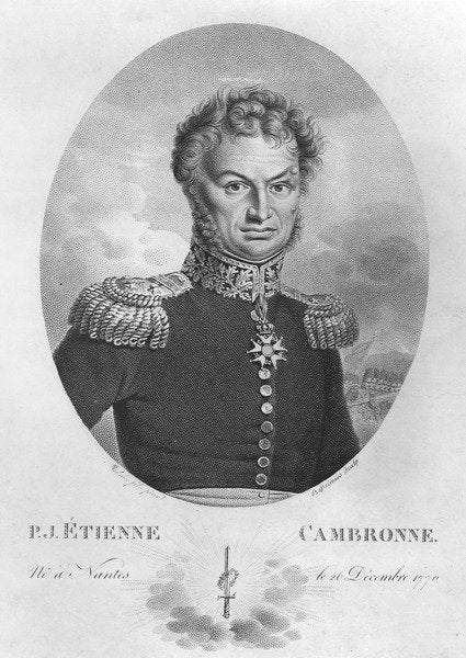 Detail of Pierre Jacques Étienne Cambronne by Bosselman Bosselman