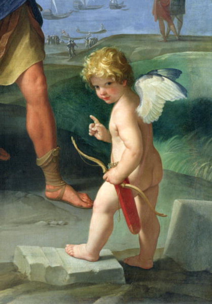 Detail of The Abduction of Helen, 1631 by Guido Reni