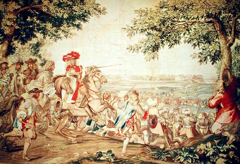 Detail of Entry of Louis XIV into Dunkirk, 2nd December 1662 by Charles Le Brun