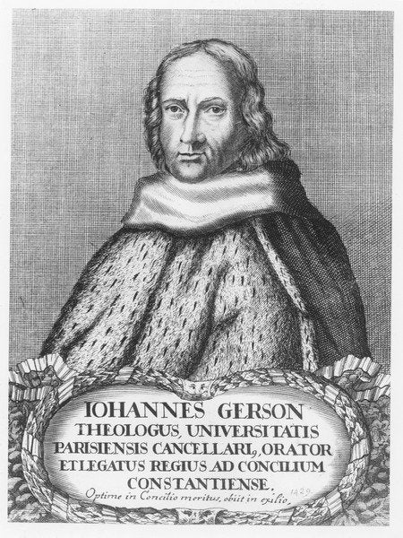 Detail of Jean Gerson by French School