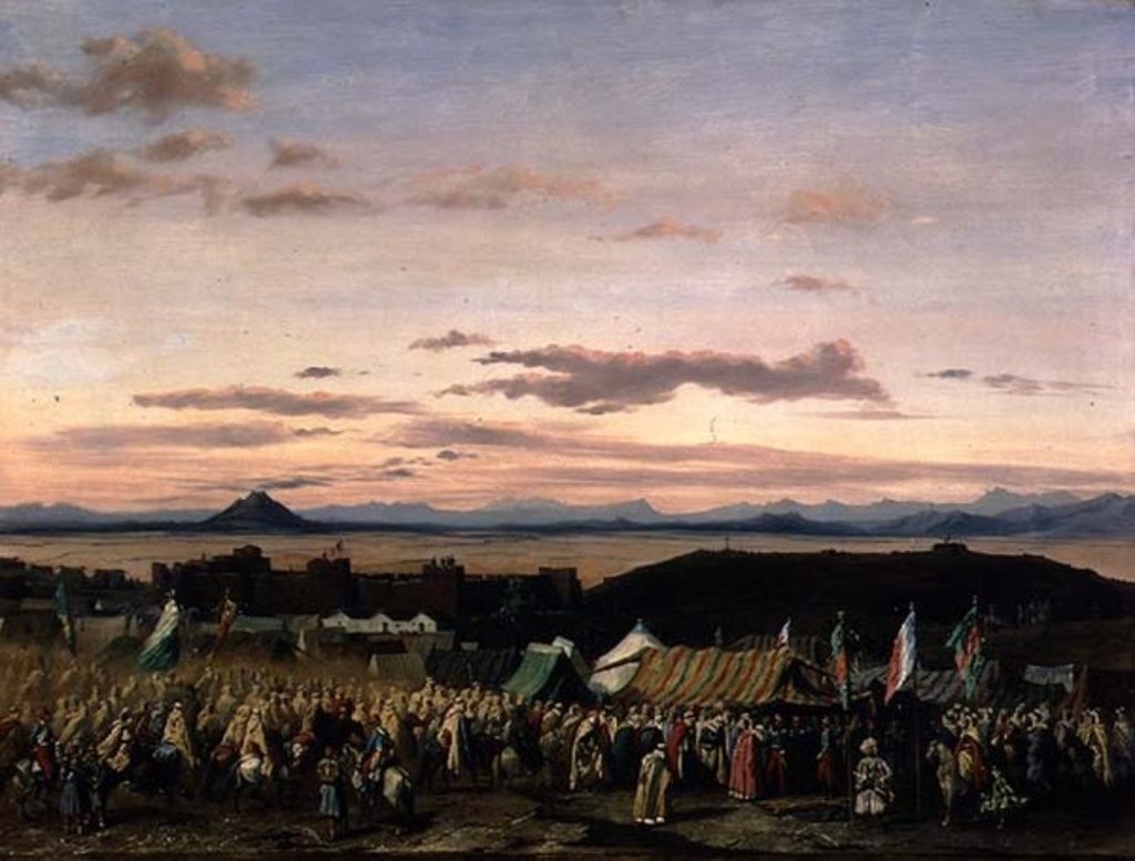 Detail of The Taking of Setif during the Conquest of Algeria, 21st October 1839, 1844 by Adrien Dauzats