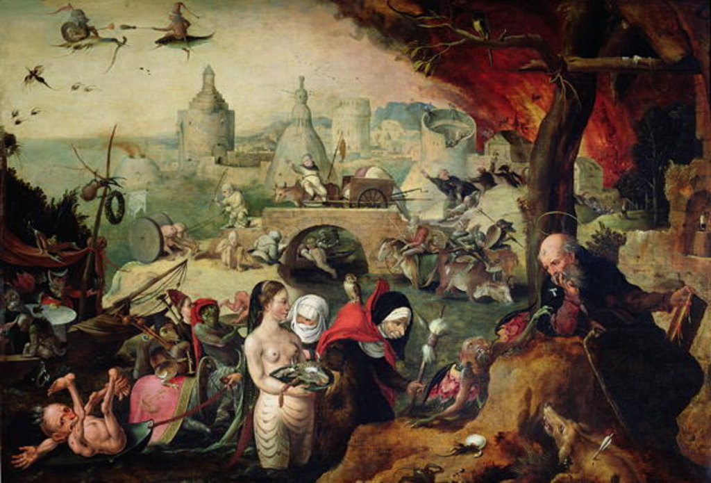 Detail of The Temptation of St. Anthony, 1547 by Pieter Huys