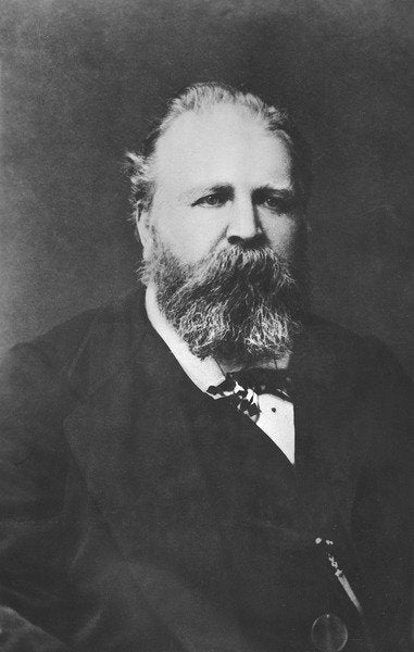 Detail of Portrait of Jules Étienne Pasdeloup by French Photographer