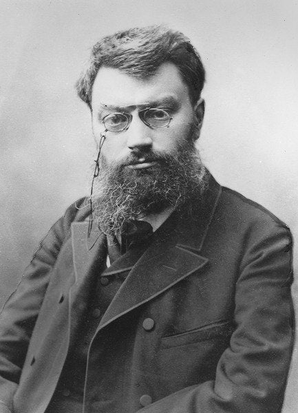 Detail of Portrait of Camille Pelletan by Eugene Pirou