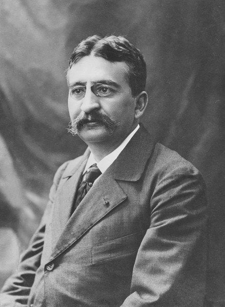 Detail of Stephen Pichon by Eugene Pirou