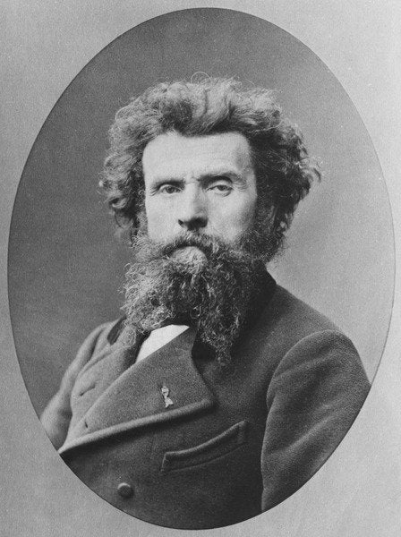 Detail of Portrait of François Joseph Hubert Ponscarme by French Photographer