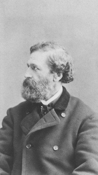 Detail of Portrait of Felix Pyat by Emile Robert