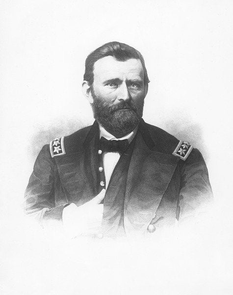 Detail of General Ulysses S. Grant by French School