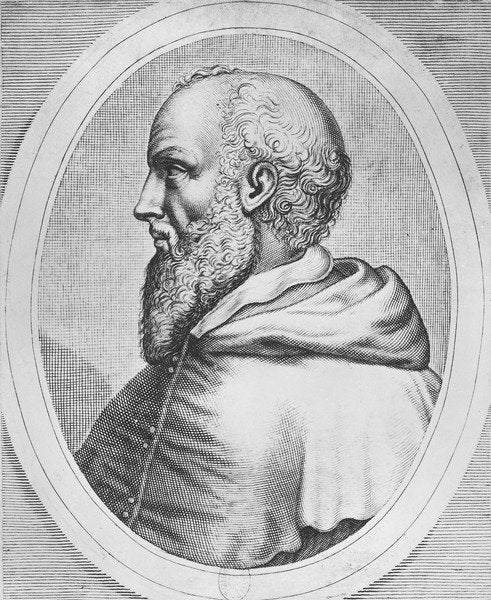 Detail of Antoine Perrenot de Granvelle by French School