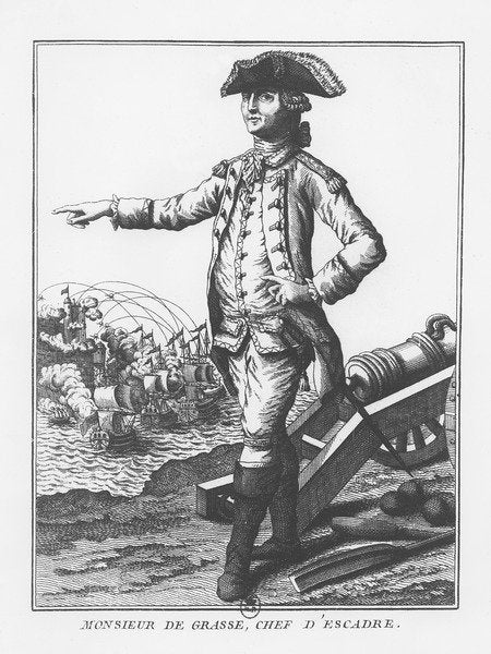 Detail of François-Joseph Paul, Count of Grasse by French School