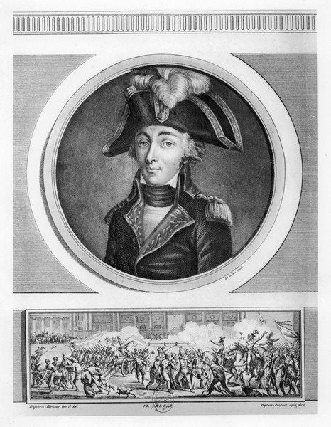 Detail of François Hanriot by French School