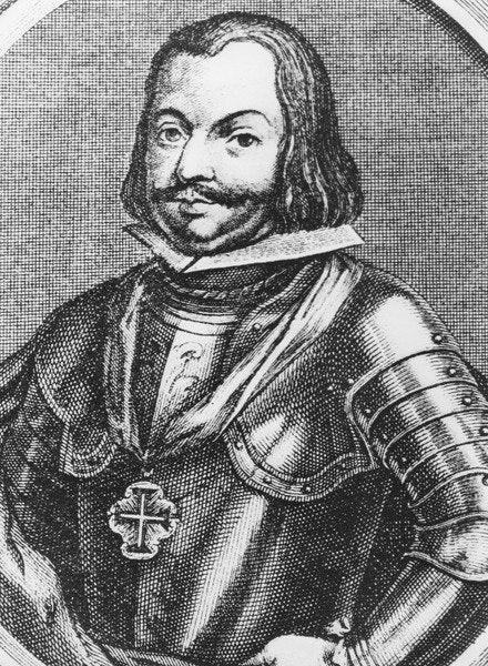 Detail of John IV, King of Portugal by French School