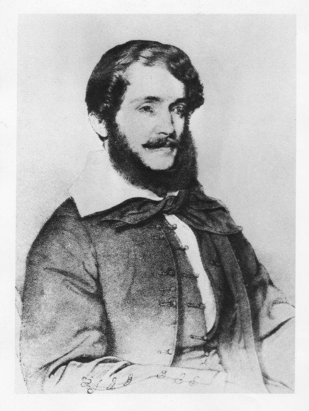 Detail of Lajos Kossuth by French School