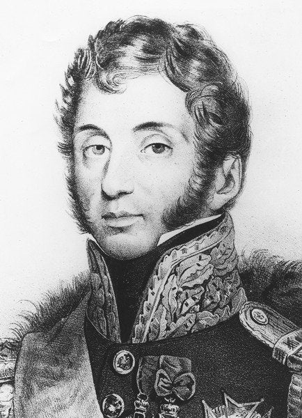 Detail of Maximilien Lamarque by French School