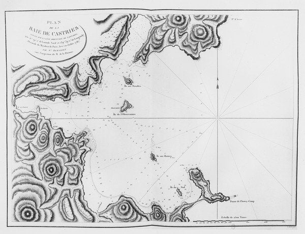 Detail of The Bay of Castries, in the Straight of Tartary by French School