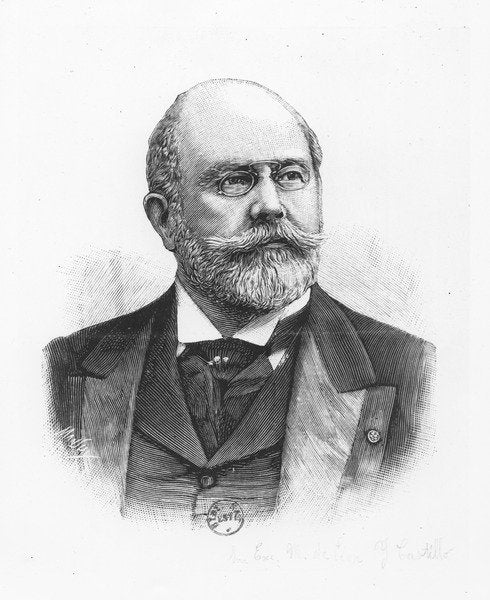 Detail of Leon y Castillo by French School