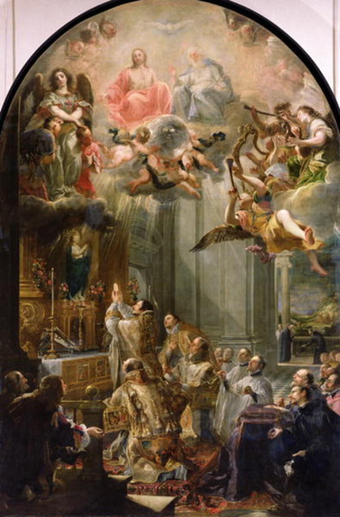 Detail of Mass for the Order of Trinitarians, 1666 by Don Juan Carreno de Miranda