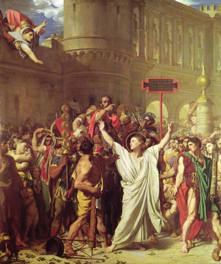 Detail of The Martyrdom of St. Symphorien, 1834 by Jean Auguste Dominique Ingres