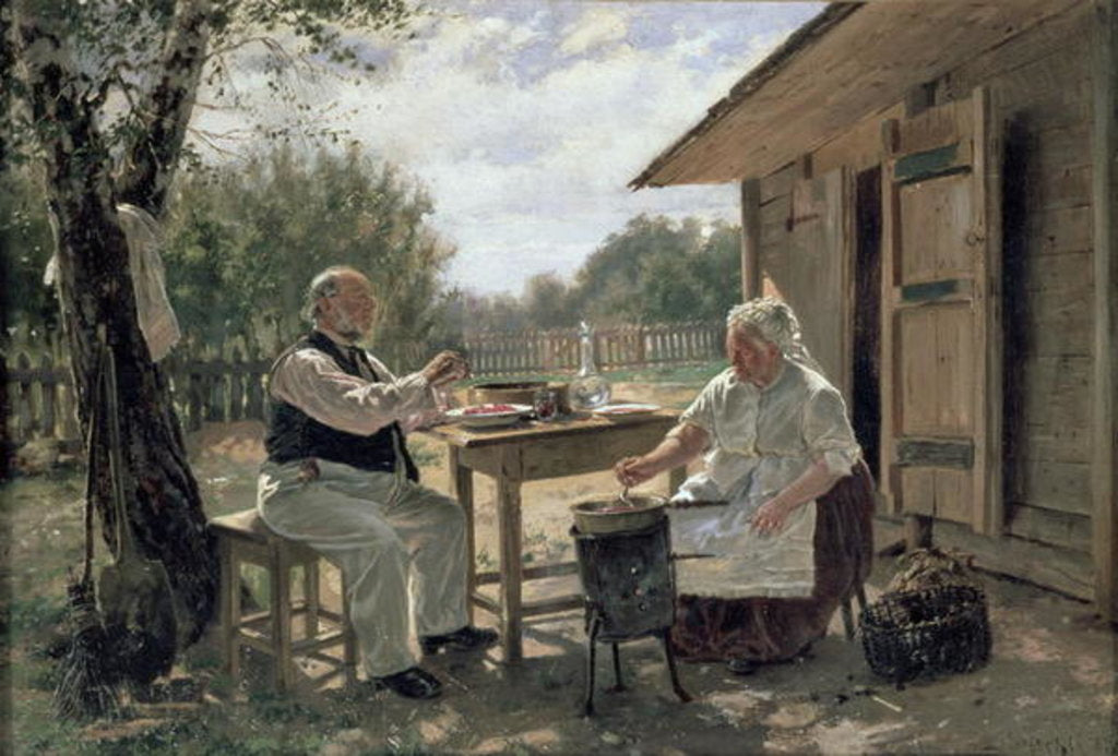 Detail of Making Jam, 1876 by Vladimir Egorovic Makovsky