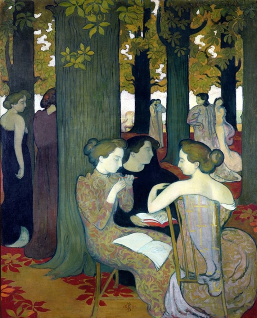 Detail of The Muses, 1893 by Maurice Denis