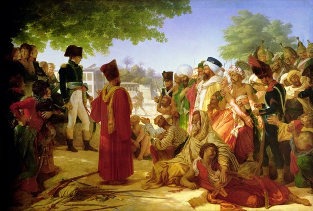 Detail of Napoleon Bonaparte Pardoning the Rebels at Cairo, 23rd October 1798, 1806-08 by Baron Pierre-Narcisse Guerin