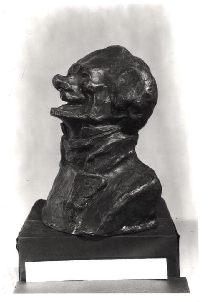 Detail of Bust of Charles Philipon, c.1833 by Honore Daumier