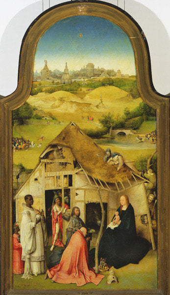Detail of The Adoration of the Magi by Hieronymus Bosch