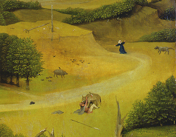 Detail of The Adoration of the Magi by Hieronymus Bosch