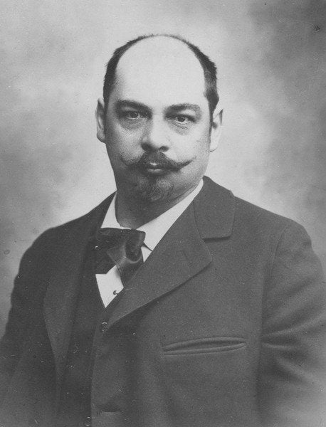 Detail of Portrait of Auguste-Jean Angellier by French Photographer