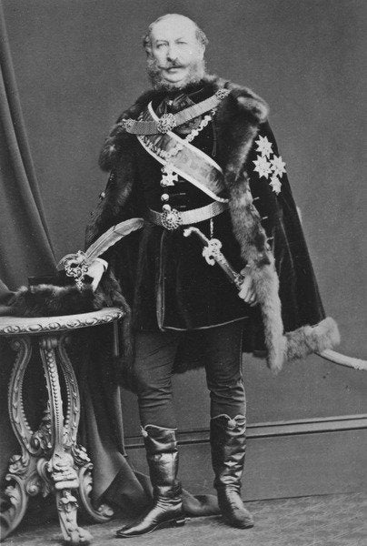 Detail of Count Rudolf Apponyi by French Photographer