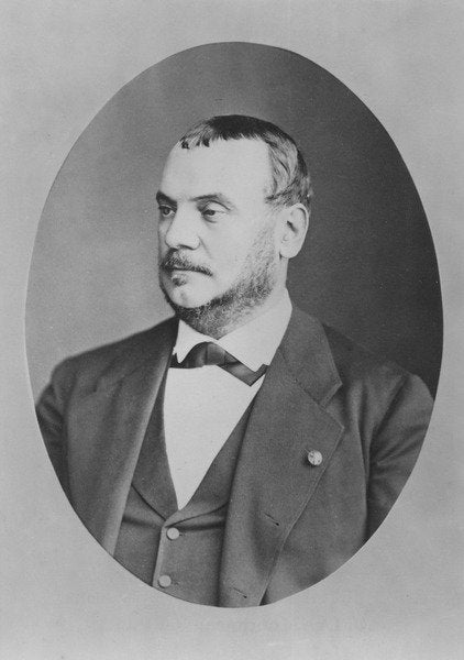 Detail of Portrait of Jean-Baptiste Arban by French Photographer