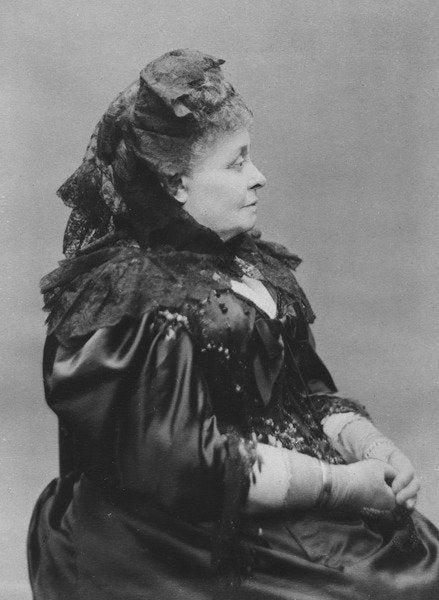 Detail of Portrait of Lydie Lemercier d'Aubernon by French Photographer