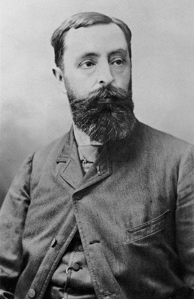 Detail of Portrait of Councillor Athalin by Eugene Pirou